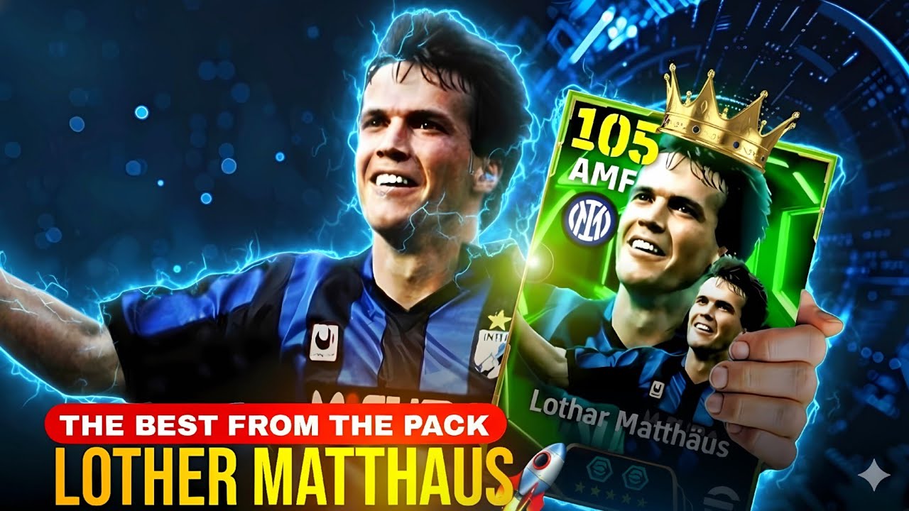 The Most Powerful Card in the Treasure Link 🥵🔥Free  Lother Mathhaus Review in eFootball 26 Mobile 🔥🔥
