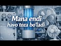 Eko havo tozalovchi qurilma: maktab laboratoriyasidan amaliyotga qadam