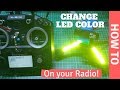 How to control led color on your radio