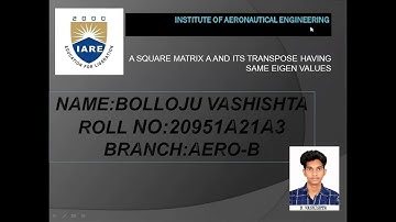 maths square matric and it