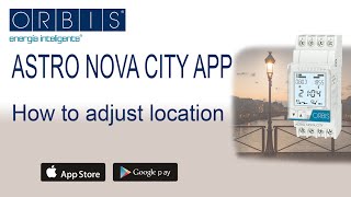 ORBIS App ASTRO NOVA CITY  How to adjust location? screenshot 2