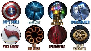 Ranking Every MCU Weapon By Comic Authenticity In 12 Minutes
