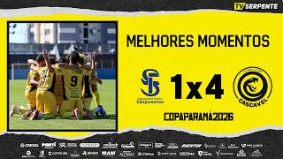 MELHORES MOMENTOS | SÃO JOSEENSE 1 X 4 CASCAVEL | COPA PARANÁ 2026.