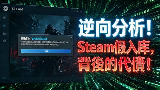 几块钱买的假入库Steam游戏，如何让你电脑变肉鸡！ | Steam | 假入库 | 木马 | 脚本 | 盗版 | 逆向 | 边亮