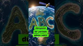 NASA’nın ilginç aracı: Your Name in Landsat isminizi dünyada buluyor ve uydu görüntüleriyle yazıyor