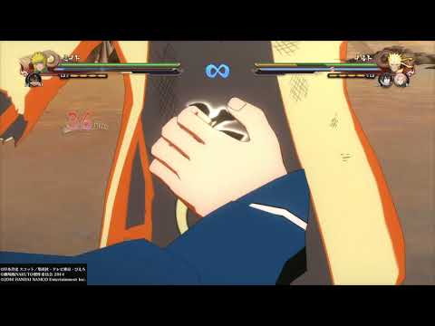 ＮＡＲＵＴＯ－ナルト－ 疾風伝　ナルティメットストーム４（ミナト&サラダMyオリジナルコンボ）