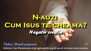 N-auzi cum Isus te cheama -Negativ Original cu Saxofon
