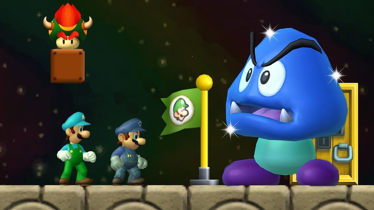 New Super Mario Bros. Wii - 2 Player Co-Op Walkthrough Part 20