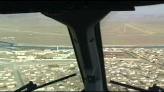 Flying in Mongolia!!  Murun to Ulgii - Cockpit Sf340