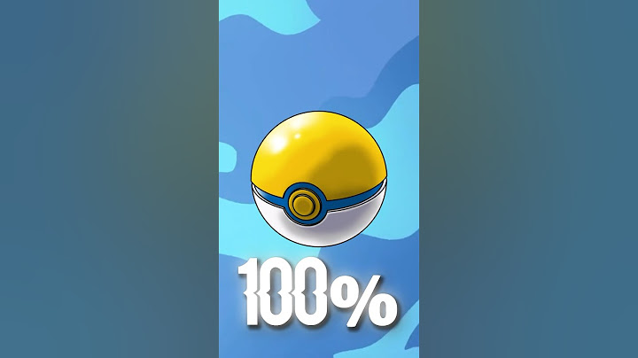 Quelle est la meilleure Pokéball dans pokémon ?