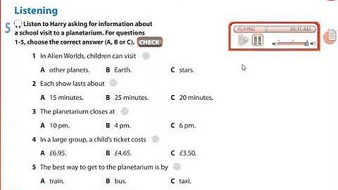 Ex 5 p. 19 Excel 7 In Alien Worlds children can visit