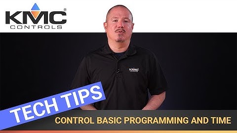 KMC Tech Tips: Control Basic Programming and Time