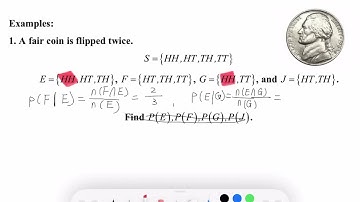 Math 1332 Lesson 8 Conditional Probability 