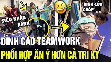 Đỉnh cao của TEAMWORK : 4 học sinh phối hợp cực NHỊP NHÀNG , băng băng về đích như 1 cơn gió| TÁM TV