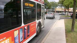 SEPTA BUS ROUTES 47 AND 47M AT WHITMAN PLAZA IN PHILADELPHIA