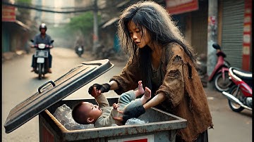 Người Phụ Nữ Khờ Nhặt Được Một Em Bé Trong Thùng Rác Mang Về Nuôi và Cái Kết Bất Ngờ