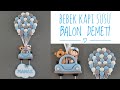 BEBEK KAPI SÜSÜ BALON DEMETİ/ DIY (Kendin Yap) Felt Balloon Home Decor