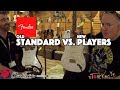 Fender PLAYER vs. Fender STANDARD Series Guitar - Which do you like best?  Summer NAMM 2018