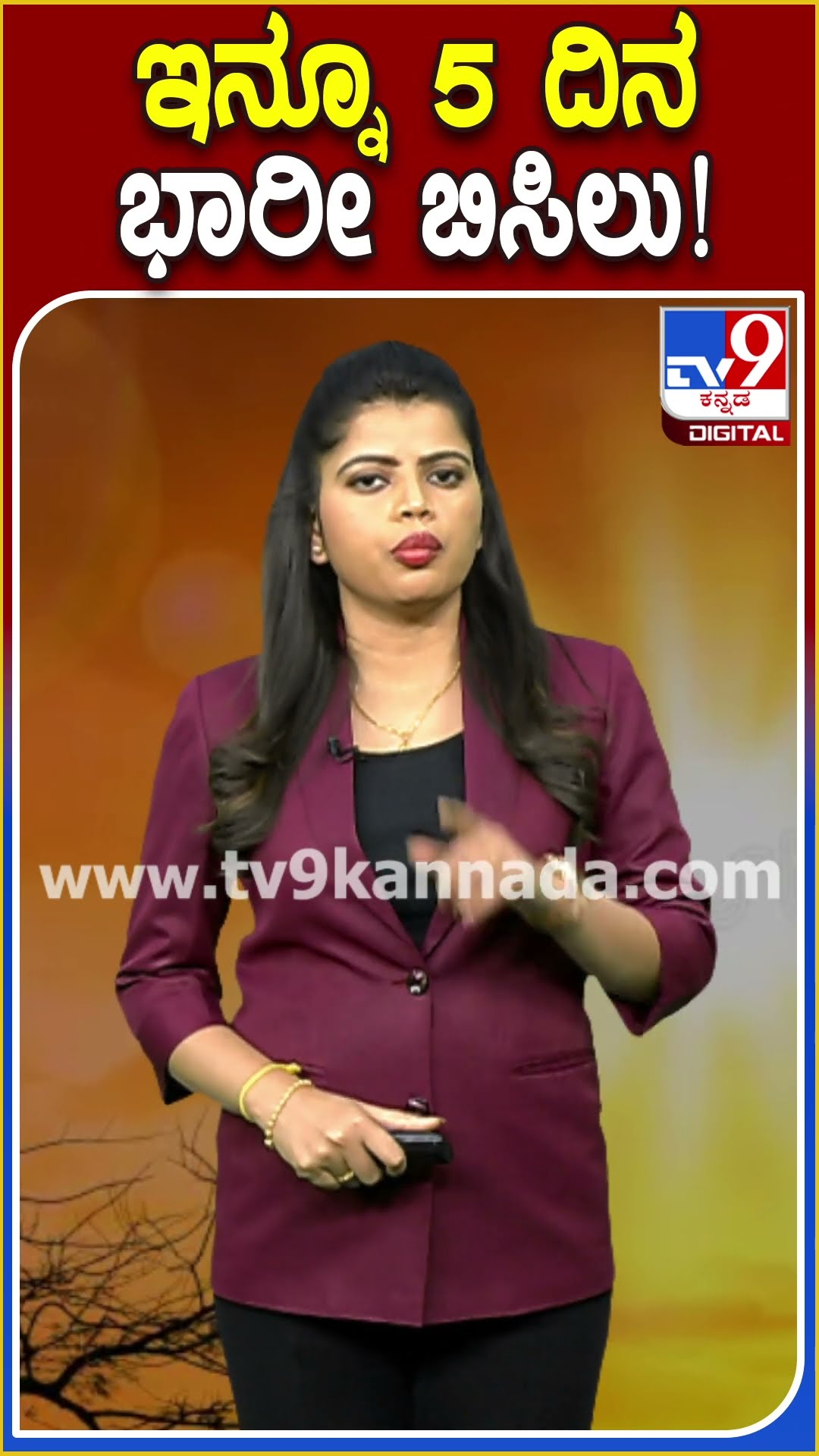 ಇನ್ನೂ 5 ದಿನ ಭಾರೀ ಬಿಸಿಲು! #Weather #TV9D