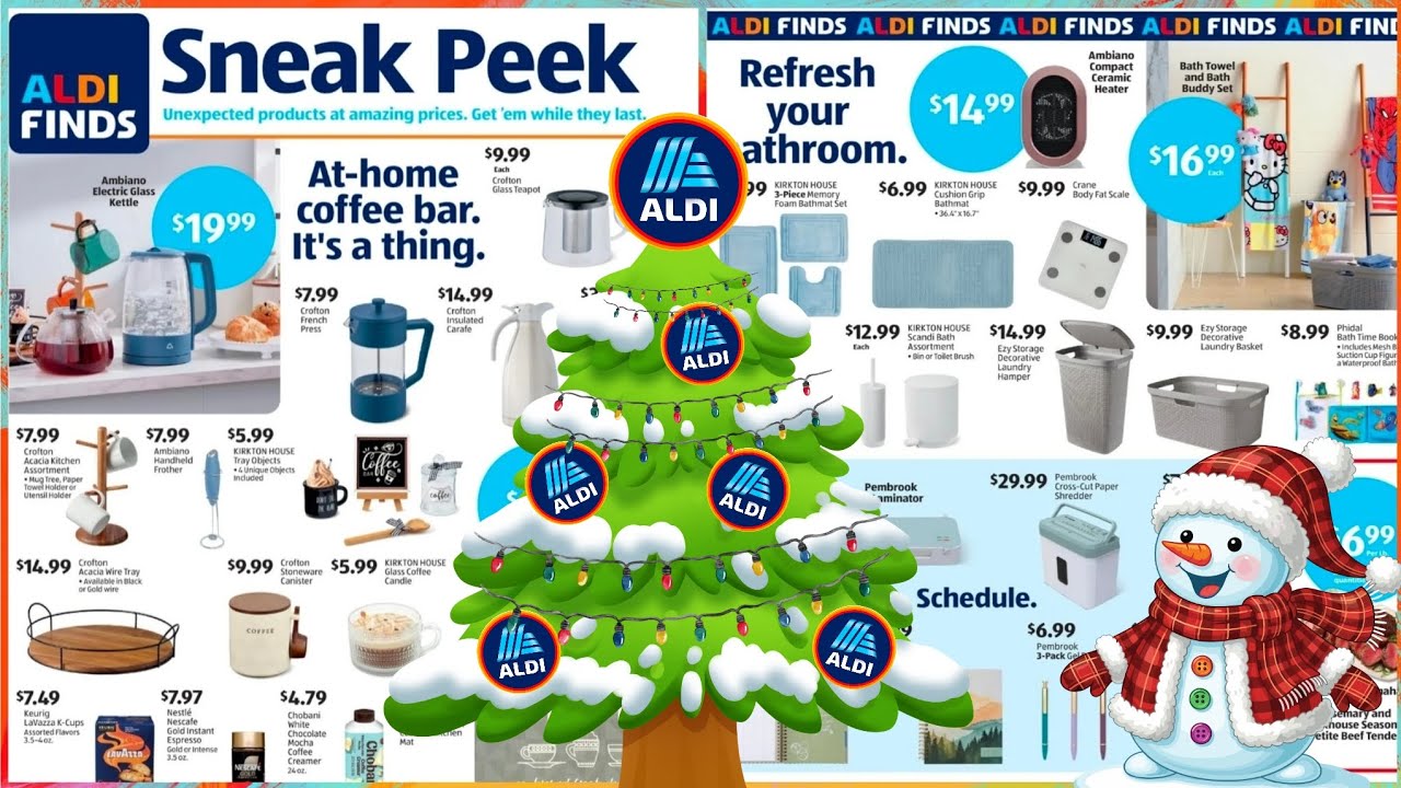 Анонс рекламы ALDI 24.12.2025 - 30.12.2025