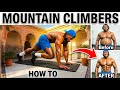 How to Do Mountain Climbers for Maximum Fat Burn