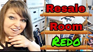 Reorganizing My Resale Room | Home Office Organization 2020 | Reseller Room Makeover