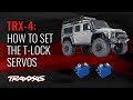 How to Set the T-Lock Servos | Traxxas TRX-4