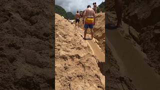 Little Kids Destroy Beach