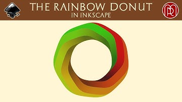 The rainbow donut in Inkscape [ENG]