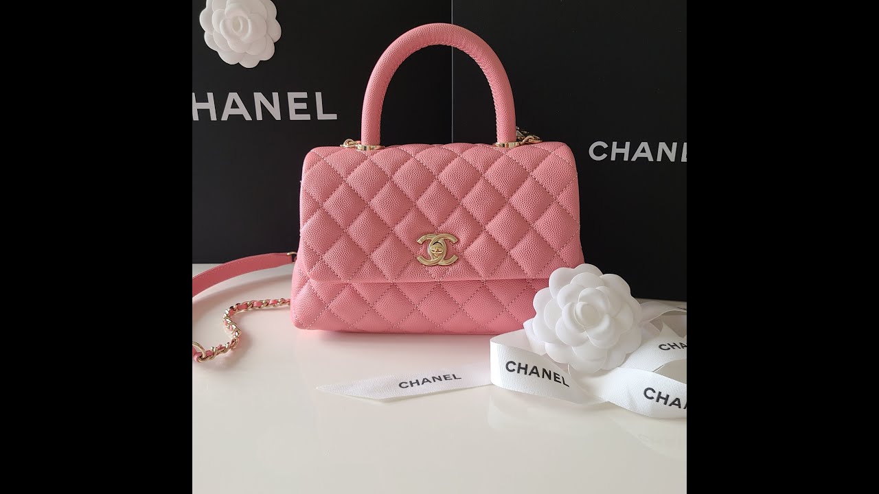 Chanel Mini Coco Handle 20A Rose Unboxing Video