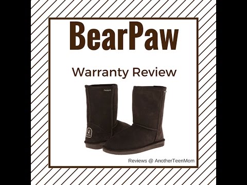 bearpaw boots warranty