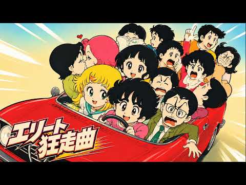 【AI生成】エリート狂走曲 妄想アニメOP 『走れ、答案用紙の向こうへ』｜非公式創作