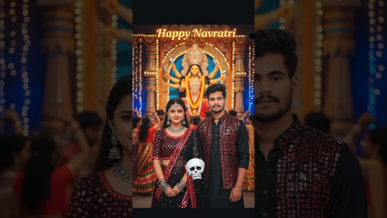 Gemini Navratri photo editing prompt | Trending gemini photo editing 