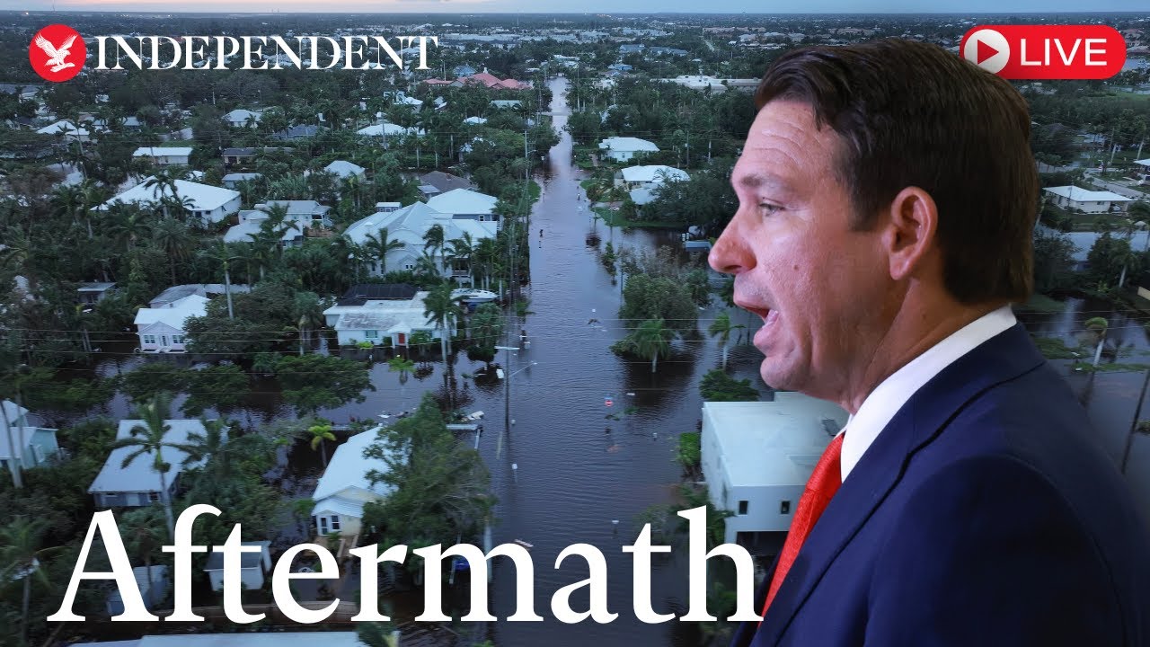 Live: Florida Governor Ron DeSantis gives update on Hurricane Milton's ...