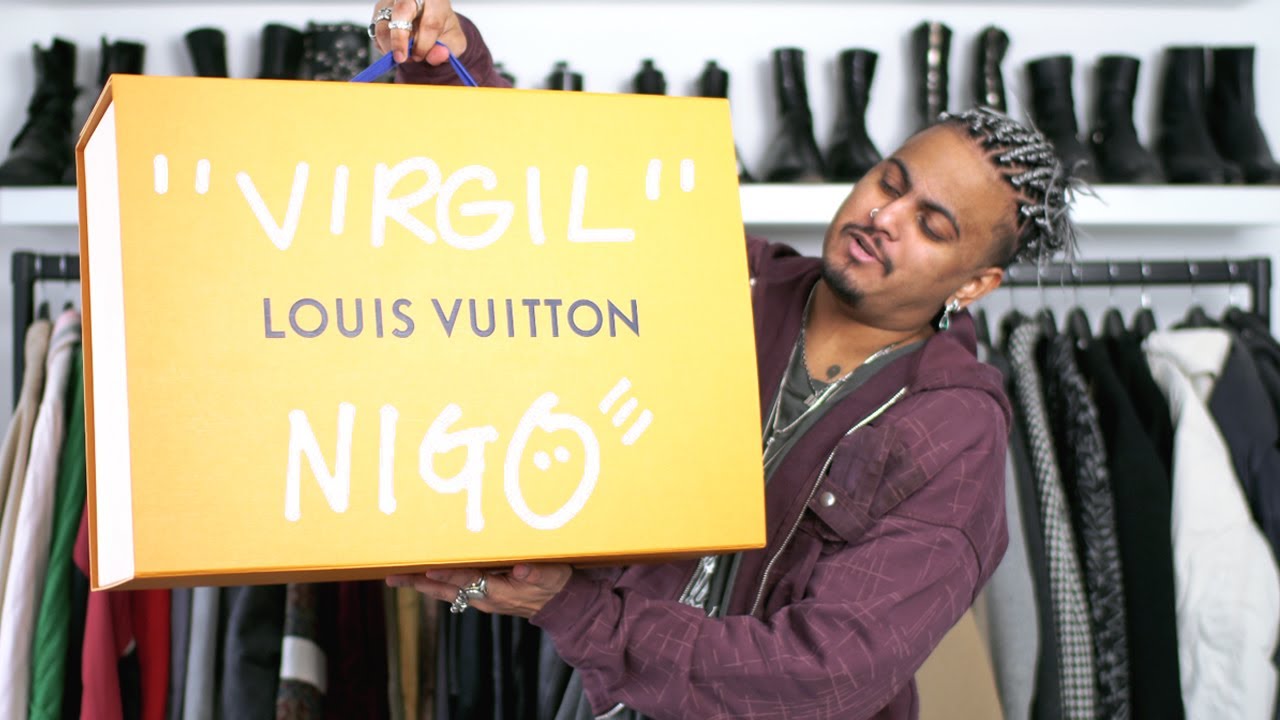 Unbox LOUIS VUITTON X NIGO DENIM JACKET MONOGRAM CRAZY 