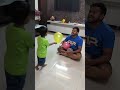 chiku ne papa ke sath Kari masti 💖#masti #trending #shorts #baloon