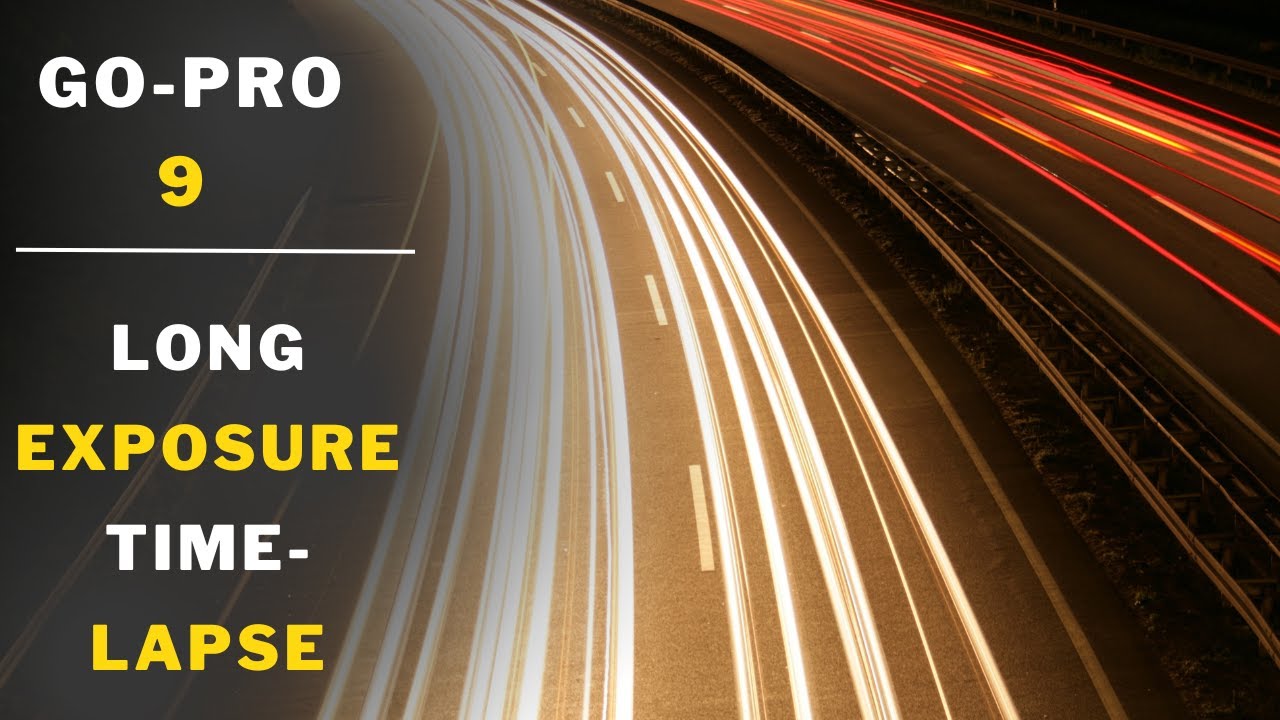 Long Exposure Time Lapse From Day To Night With My GoPro 9