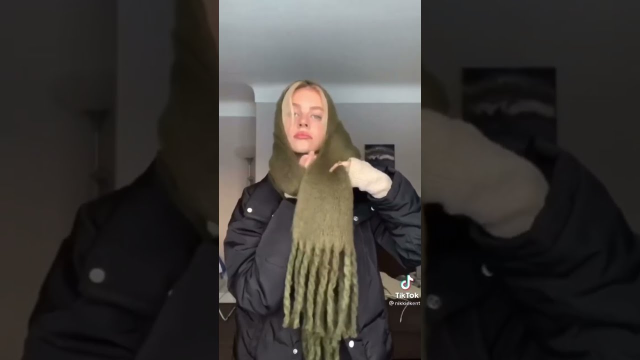 How I Turn My Scarf Into A Balaclava 