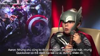 [Vietsub] 150526 Mini Thor meets Quicksilver & Scarlet Witch