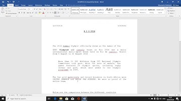 Computer Practice N4 (Part 1 - Basic editing of Word Documents) - Mr. M. H. Mahlalela