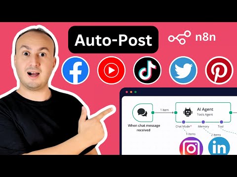 Create AI Videos and Auto-Post to Instagram, Facebook, LinkedIn, TikTok 🔥 PART-1 Episode cover