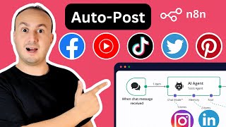 Create AI Videos and Auto-Post to Instagram, Facebook, LinkedIn, TikTok 🔥 PART-1 screenshot 5