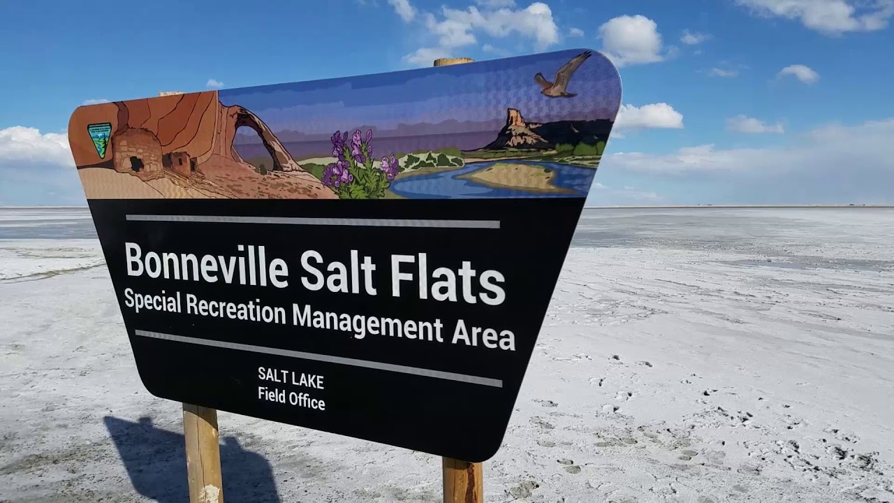 Bonneville Salt Flats Flooded April 2017 VIDEO PREVIEW (Tooele County