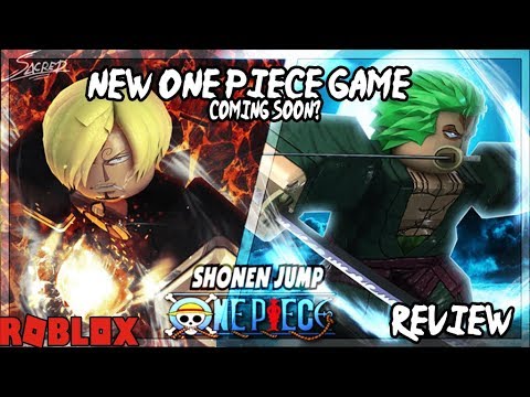 New One Piece Game On Roblox One Piece Shonen Jump Roblox