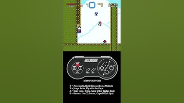 Mario Kaizo Tips - Facing Back Upthrow Double Shell Jump | #shorts @DancingBrainAndPeanut