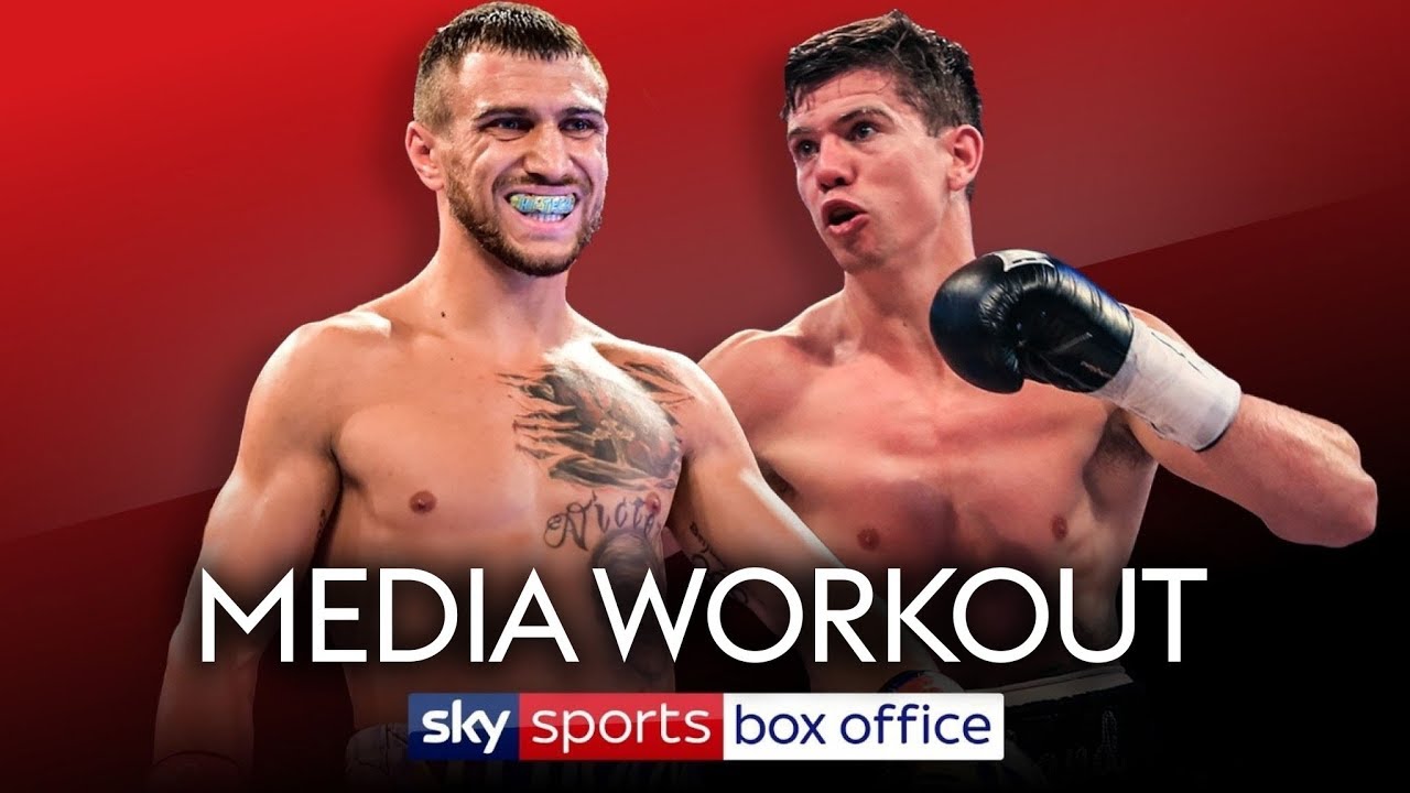 Live Media Workout Vasiliy Lomachenko Vs Luke Campbell Youtube