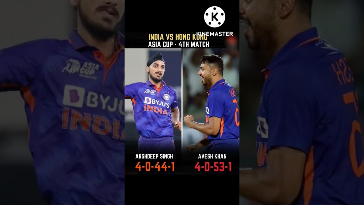 INDIA VS HONG KONG ASIA CUP - 4TH MATCH