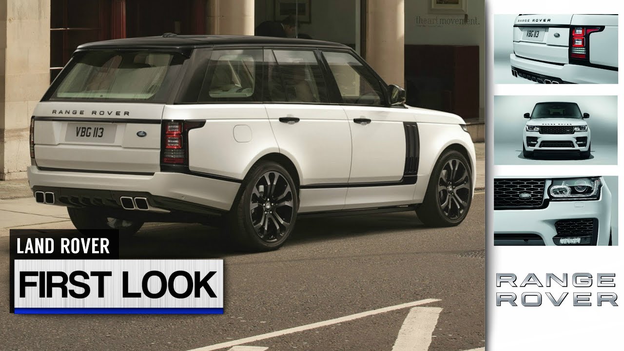 Range Rover SVO Design Pack First Look - YouTube