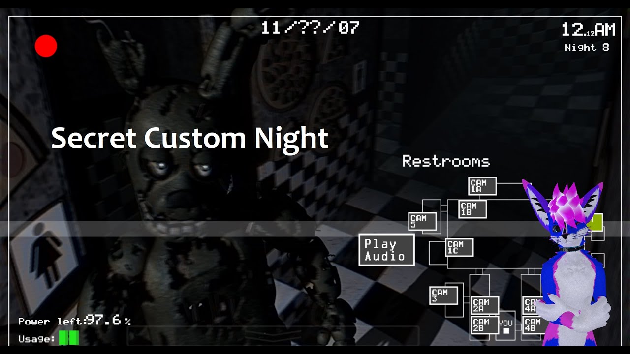 Five Nights at Freddy's 1 Deluxe Edition (Secret Custom Night) - YouTube