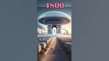 The evolution of the Arc de Triomphe in Paris #ai #aiart #evolução #paris